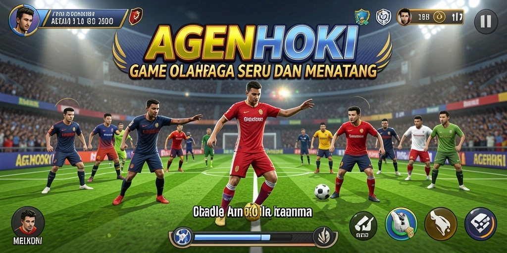 Tampilan gameplay AGENHOKI yang menantang dan kompetitif.