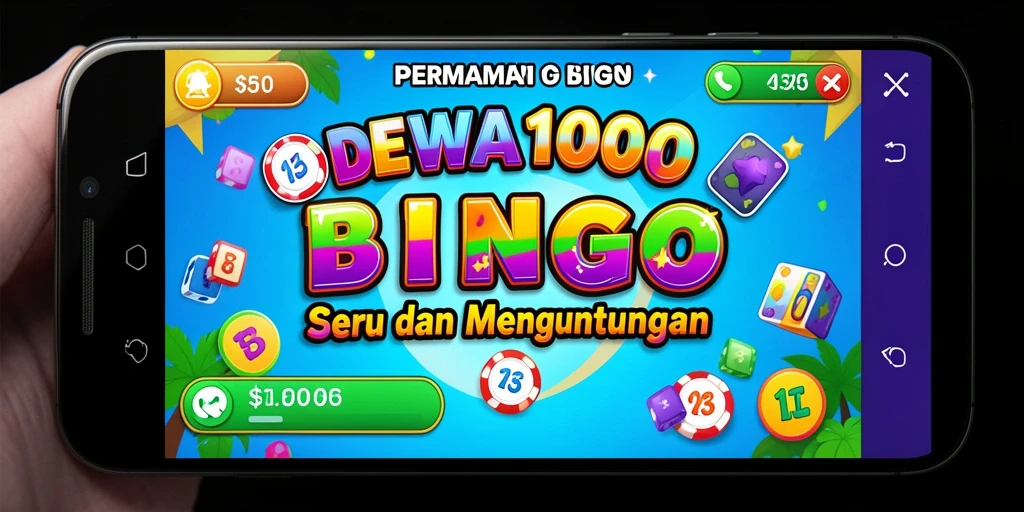 Tampilan gameplay DEWA1000 yang seru dan penuh warna.