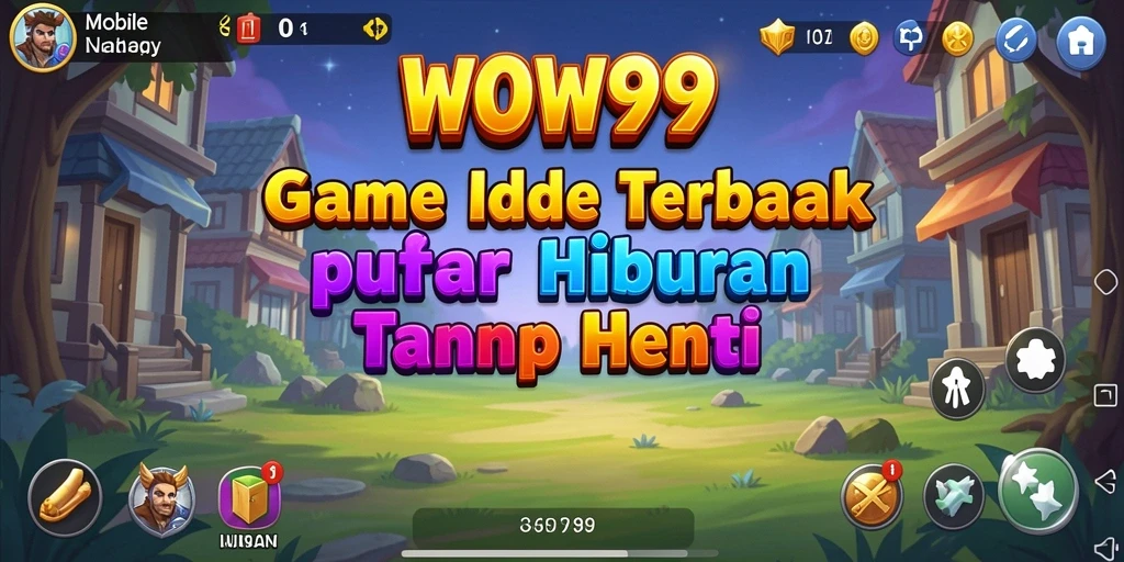 Screenshot WOW99 menampilkan gameplay Idle yang seru dan menawan.